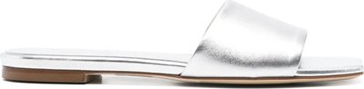 Mocassini Anna Laminated Nappa Leather Silver A11fsflos08fl123920051