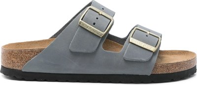 Ciabatte Arizona Basalt Gray, Oiled Leather 1029253