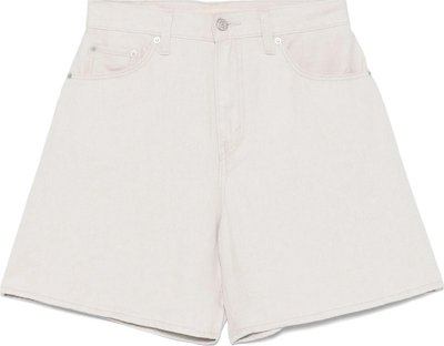Short e bermuda High Baggy Short Crystal Gray Linen A93110018