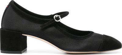 Décolleté Aline Cap Satin/kid Suede Leather Black A11pulsss45bl143ss25800067