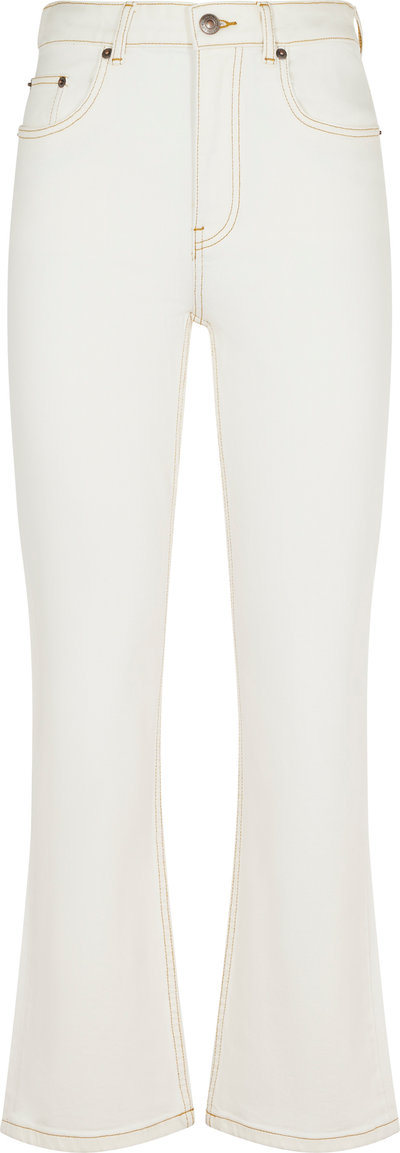 Jeans Cropped Flare Jean