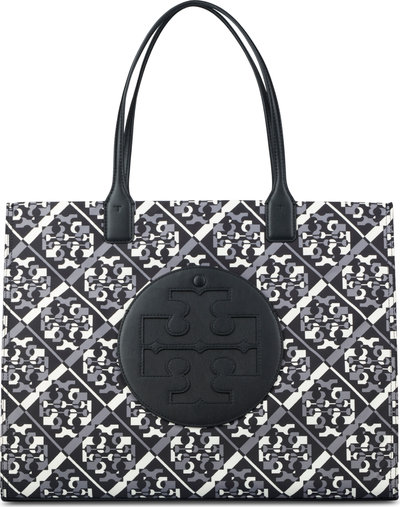 Borse a spalla Ella Nylon Printed Tote