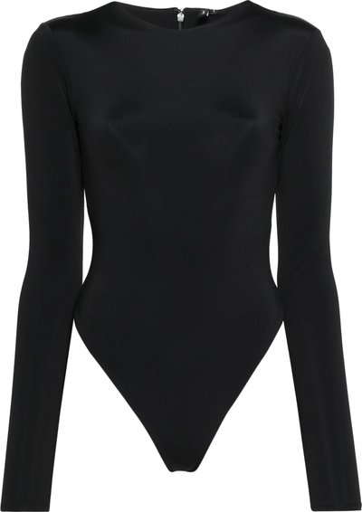 Body ls Bodysuit - Nylon Spandex Soot