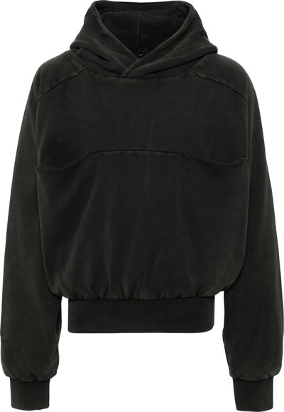 Maglie Double Double Hood Washed Black