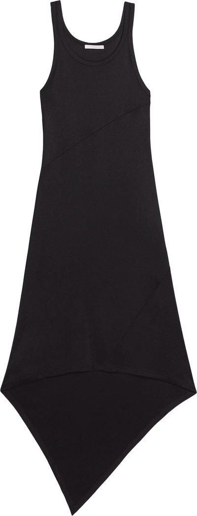 Vestiti Jersey Scarf Hem Tank Dress