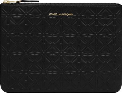 Borse a spalla Embossed Leather Star Black