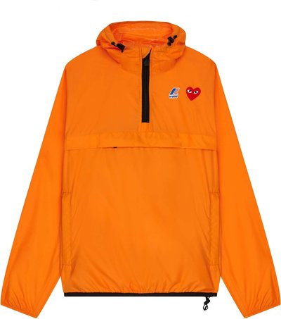 Giubbotti K-way Half Zip Jacket Orange