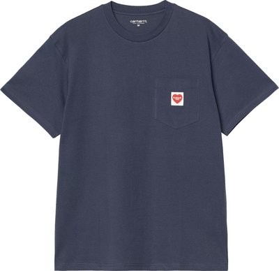 Canotte ss Pocket Heart T-shirt Blue