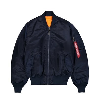 Vestes Ma-1 Bomber Blue