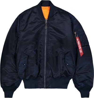 Giubbotti Ma-1 Bomber Blue