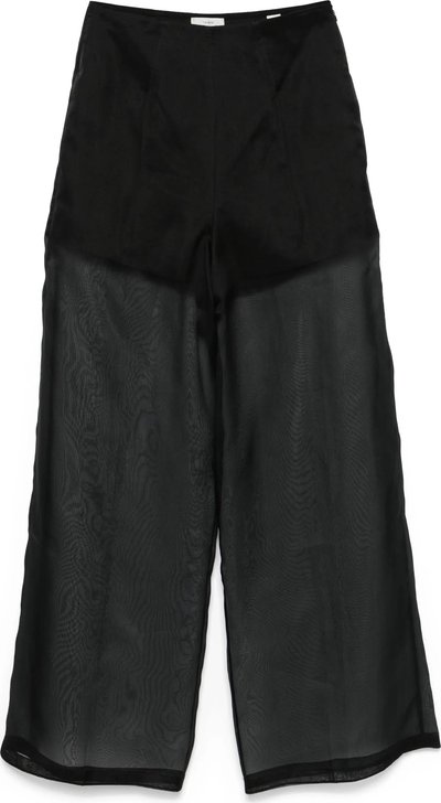 Jeans Chic Organza Silk Wide Leg Pants