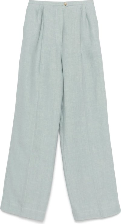 Jeans Chic Linen Canvas Darted Pants