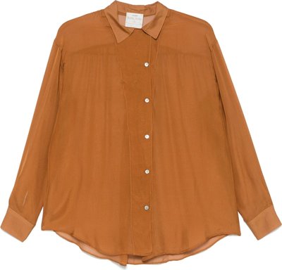 Camicie Chic Chiffon Silk Shirt