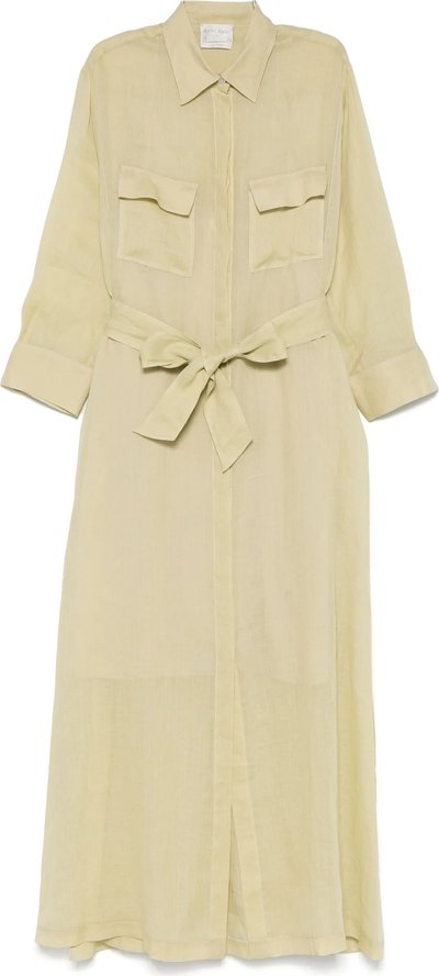 Vestiti Chic Rami` Muslin Chemisier Dress