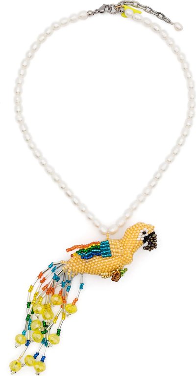 Collane Short Beads Necklace With Animalier Element
