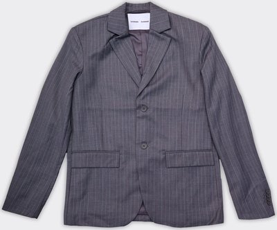Giacche Blazer Sacho Grigio Pinstripe
