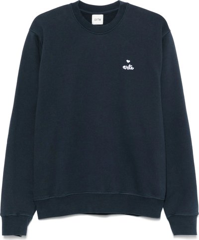 Maglie Small Heart And Logo Crewneck