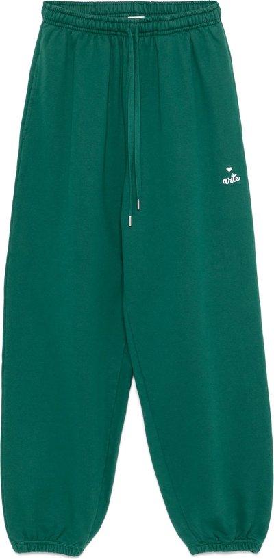 Casual Small Heart And Logo Pants