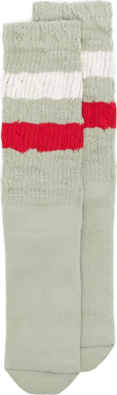 Calze Lunghe Socks High Rib/stripes/ripped