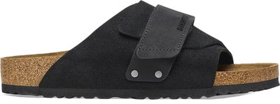 Sandali Kyoto Black, Suede Leather/nubuck