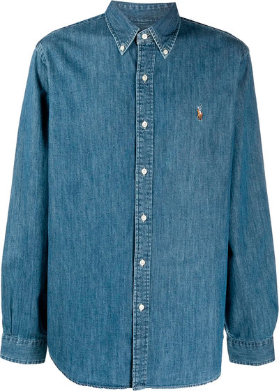 Camicie Custom Fit Denim Shirt 710792043001