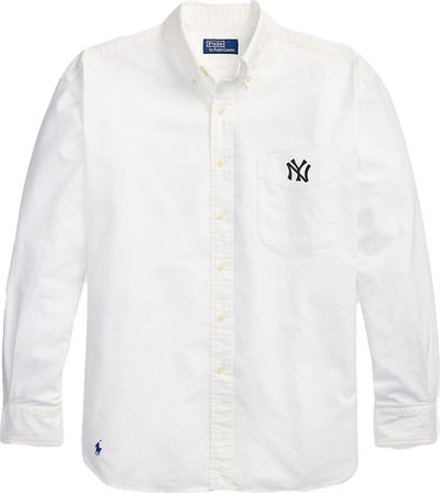 Camicie Long Sleeve Sport Shirt ny Yankees 710978682001