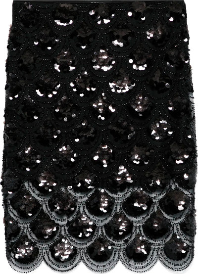Lunghe Sequins Pencil Skirt 113670100