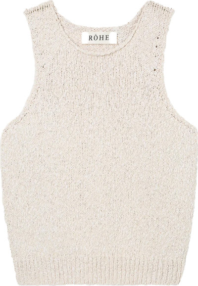 Short e bermuda Knitted Halter Top 61523338