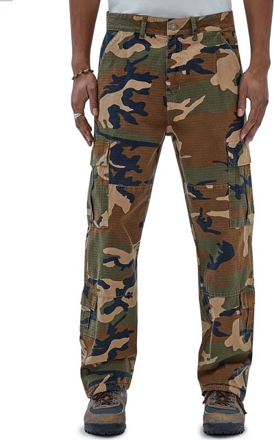 Casual Pantalone Green Men