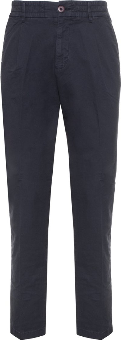 Casual Pantalone Blue Men