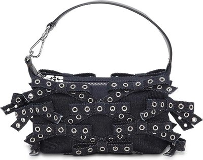 Borse a mano Butterfly Small Pouch Denim A6378
