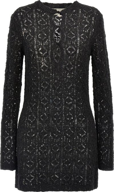 Vestiti Lace Stitch Dress