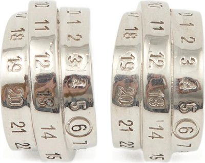 Orecchini Triple Logo Earrings