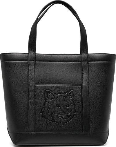 Borse a spalla Fox Head Medium Leather Tote