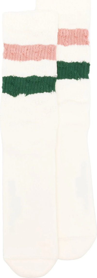 Calze Lunghe Socks High Rib/stripes/ripped