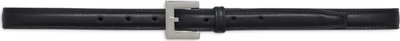 Cinture Nicola Belt - Black With Silver