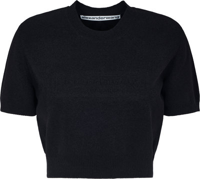 Polo Embossed Logo Ribbed ss Tee