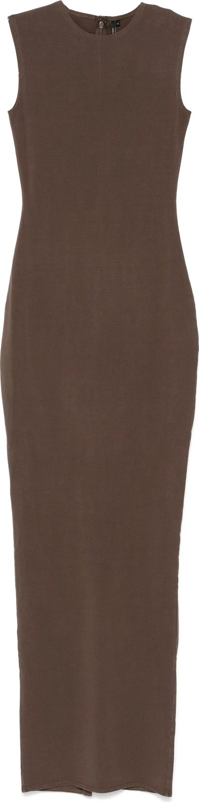 Vestiti Sleeveless Maxi - Cotton Spandex Brunette