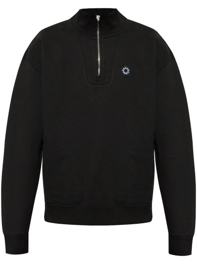 Maglie Gots Boke Flower 2.0 Embroidered Half Zip Sweatshi