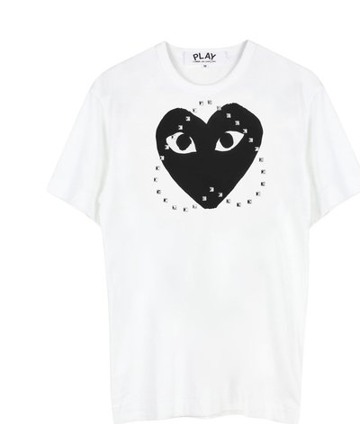 Canotte Black Logo Stud T-shirt