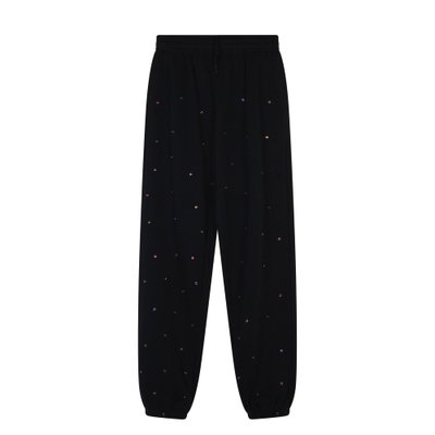 Jeans Studded Sweatpants Knit