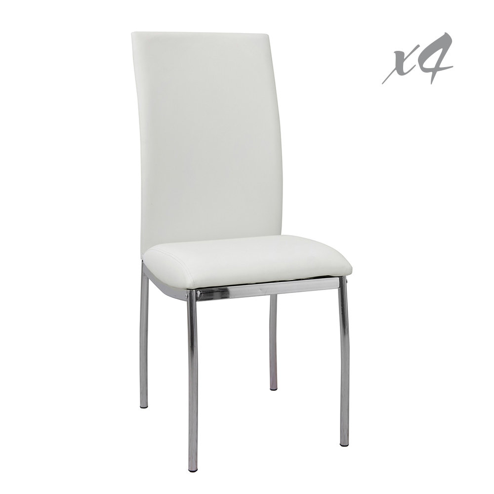 Set 4 Sedie EDERA A17 in ecopelle, bianco Sedie in stile Acquista su Ventis. Set 4 Sedie EDERA A17 in ecopelle, bianco Sedie in stile Acquista su Ventis.