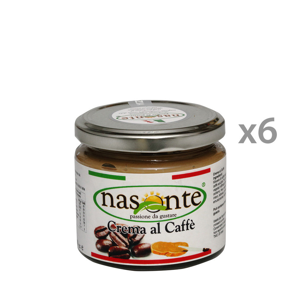 6 confezioni - Crema al Caffè da 200 gr