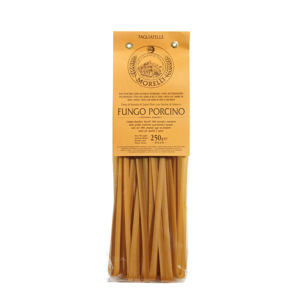 8 confezioni - Tagliatelle ai funghi porcini 250 gr