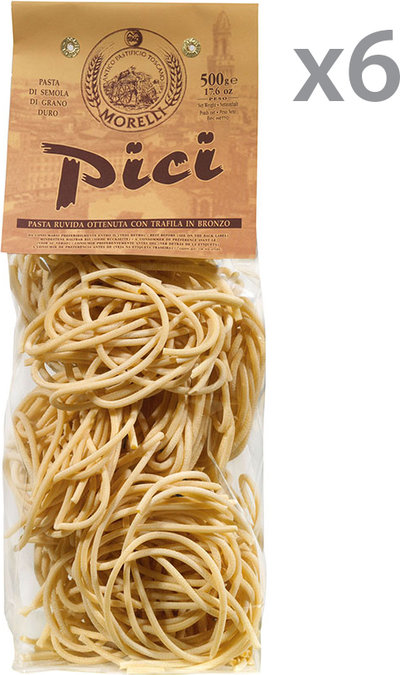 Grano Duro 6 confezioni - Pici di grano duro 500 gr