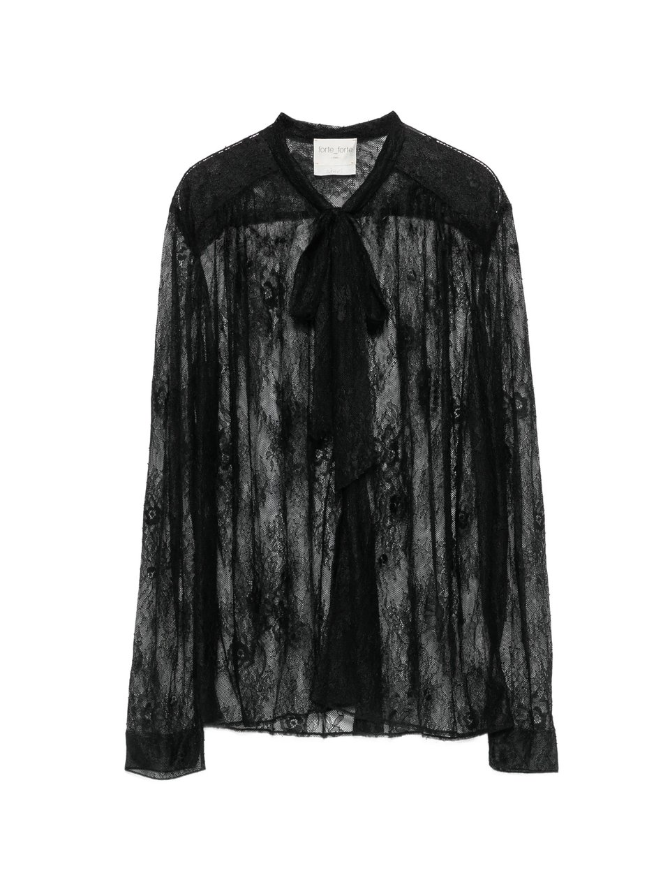 Camicia Bow Ties Pizzo Chantilly