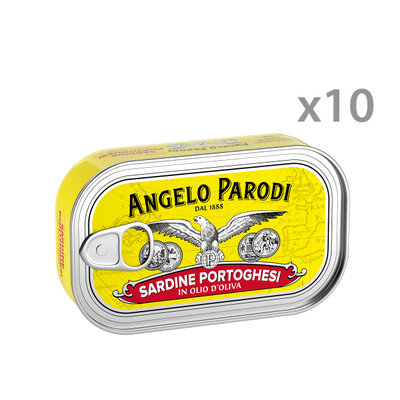 Sardine & Alacce 10 scatole - Sardine 120 gr