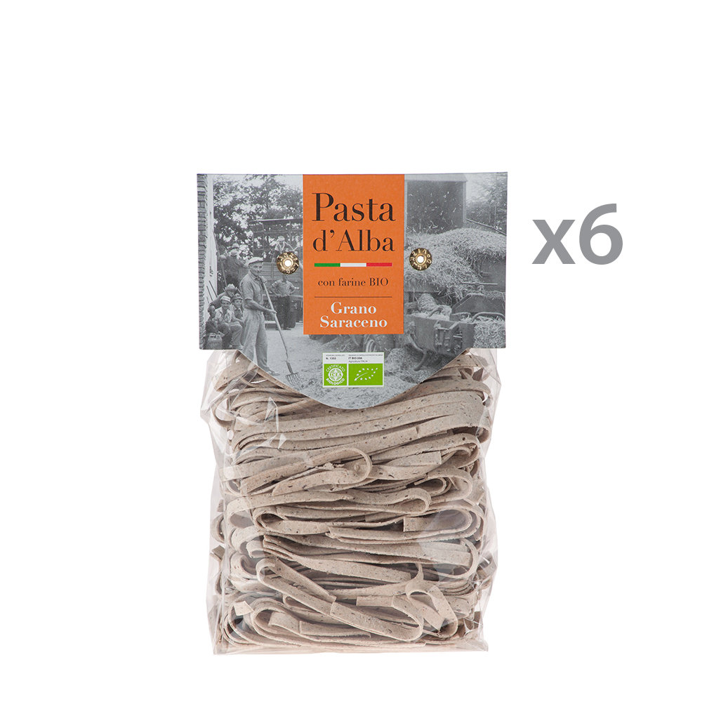 6 confezioni - Tagliatelle al grano Saraceno BIO 250 gr.