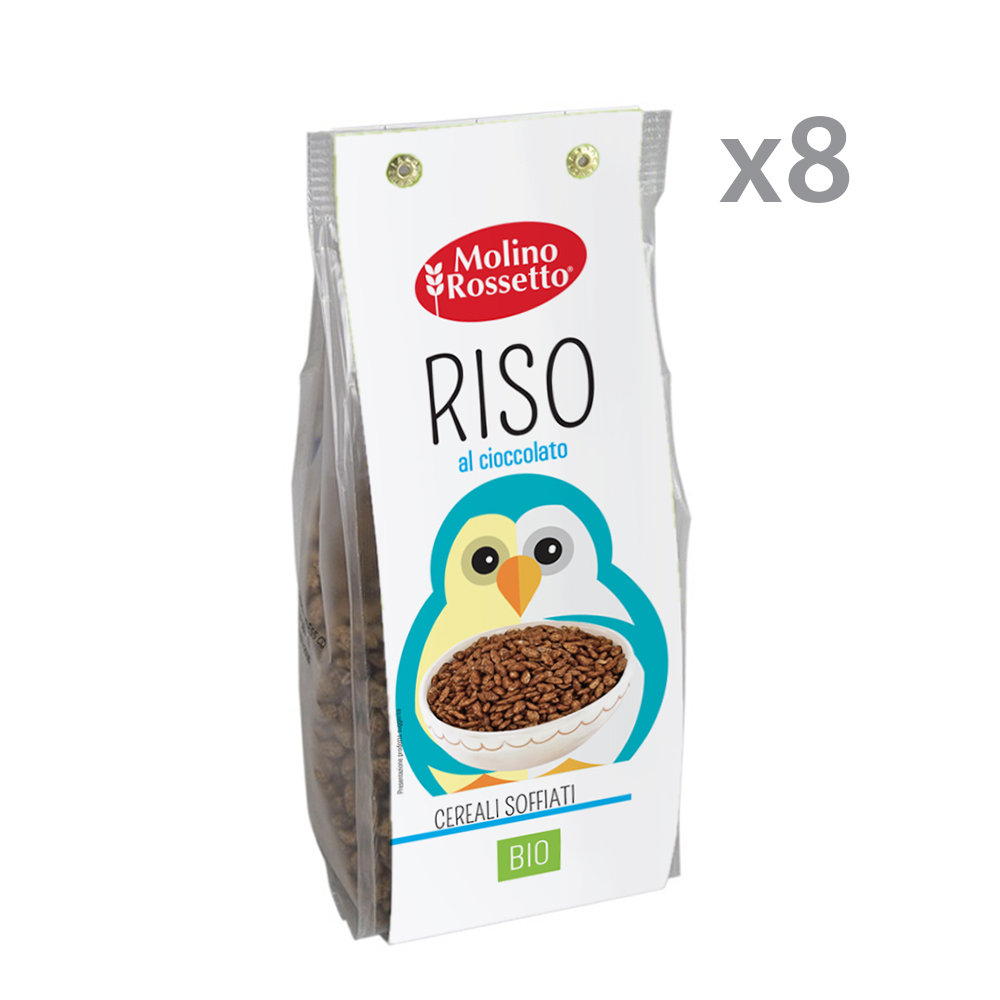 8 Confezioni Riso Soffiato Al Cioccolato Bio 125 Gr Molino Rossetto Acquista Su Ventis