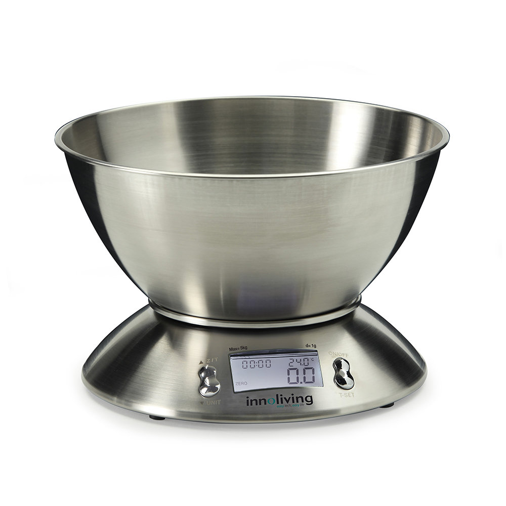 Bilancia Cucina Digitale 10kg - Precisione 1g, Con Tara, Unit&agrave; Multiple, Display LCD